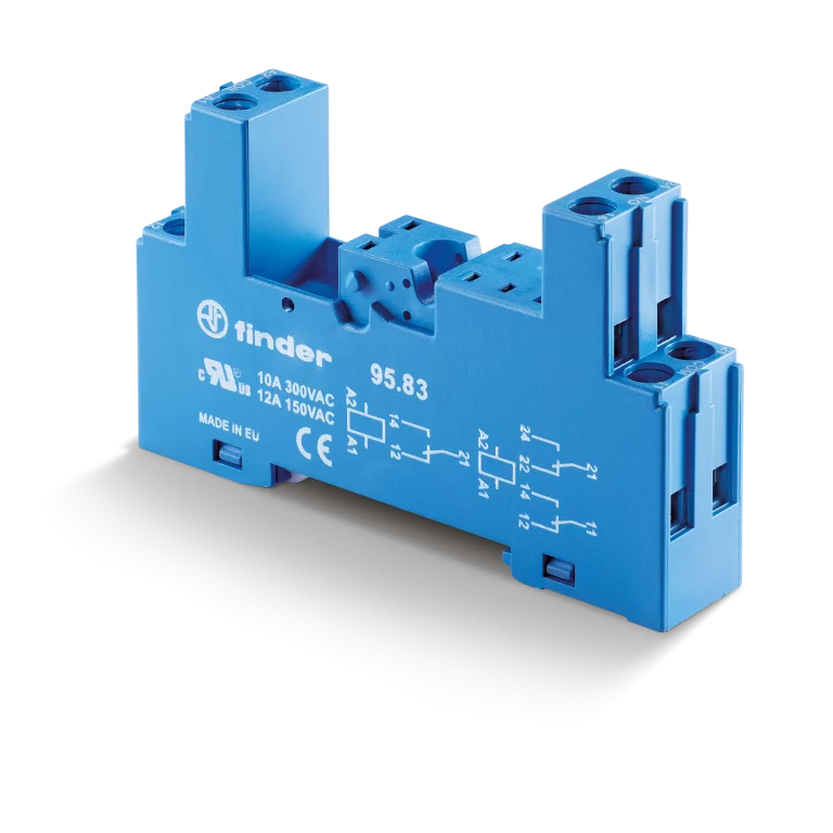 Type 95.83 - Screw terminal (Box clamp) socket 