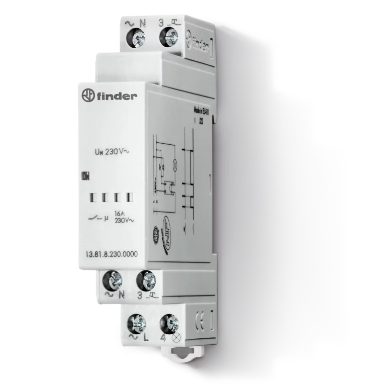 Type 13.81 – Quiet electronic step relay