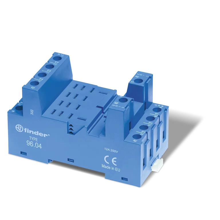 Type 96.04 - socket with screw (box clamp) terminals