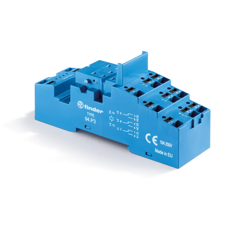 Type 94.P3 - socket with Push-in terminals Type 94.P3 - socket with Push-in terminals