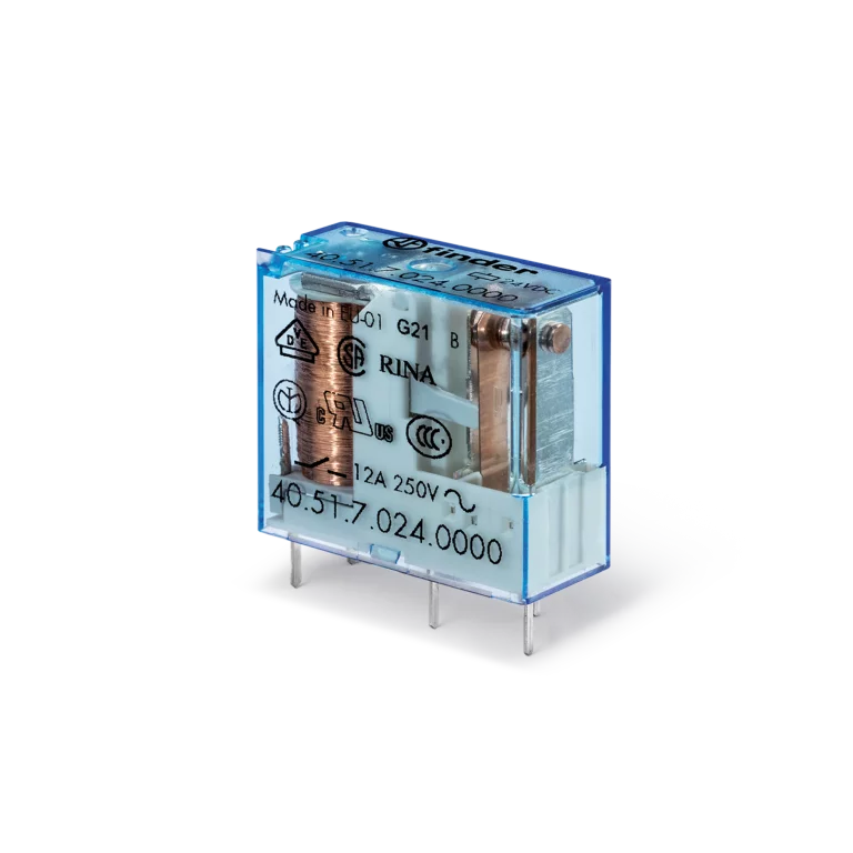 Type 40.51 - PCB/Plug-in relays 12A