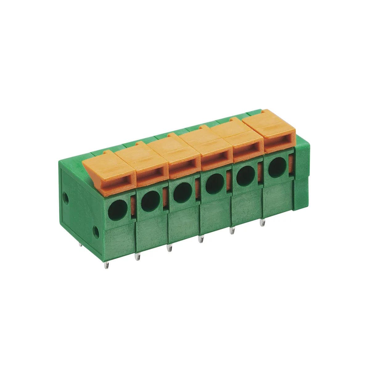 MX 222-508 - Spring terminal blocks, pitch 4.0/5.08/8.0 mm MX 222-508 - Spring terminal blocks, pitch 4.0/5.08/8.0 mm