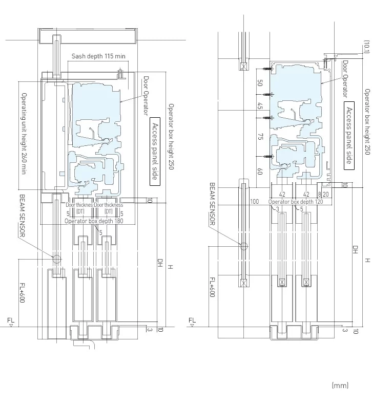 V-150TL Telescopic Door Operator - V-150TL Telescopic Door Operator