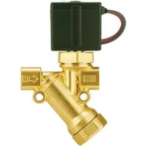 VXK- 2 Port Solenoid Valve with Built-in Y-Strainer - VXK, 2 Port Solenoid Valve with Built-in Y-Strainer