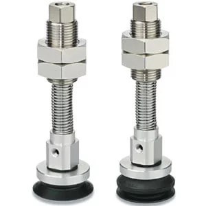 ZP3E-Y- Compact Pad- Lateral Vacuum Inlet w/Buffer - ZP3E-Y, Compact Pad, Lateral Vacuum Inlet w/Buffer