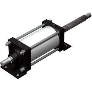 C(D)S1W*H- Air Cylinder- Double Acting- Double Rod (Air-Hydro) - C(D)S1W*H, Air Cylinder, Double Acting, Double Rod (Air-Hydro)