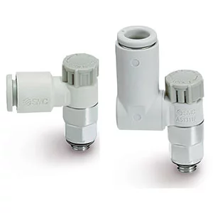 AS-F*M- AS-F*C- Speed Controller- One-touch- Push-lock- Elbow & Universal Type- Resin Body - AS-F*M, AS-F*C, Speed Controller, One-touch, Push-lock, Elbow & Universal Type, Resin Body