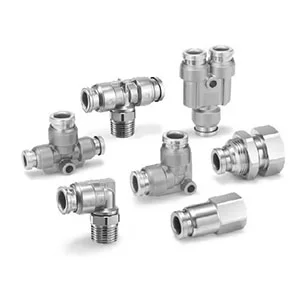 KQB2-F- Metal One-touch Fittings- (FDA Compliant)- Inch (UNF- NPT Thread) - KQB2-F, Metal One-touch Fittings, (FDA Compliant), Inch (UNF, NPT Thread) KQB2-F- Metal One-touch Fittings- (FDA Compliant)- Inch (UNF- NPT Thread) - KQB2-F, Metal One-touch Fittings, (FDA Compliant), Inch (UNF, NPT Thread)