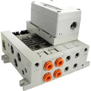 25A-VV5Q41-S- 4000 Series- Base Mounted Manifold- Plug-in- Serial Transmission Unit - 25A-VV5Q41-S, 4000 Series, Base Mounted Manifold, Plug-in, Serial Transmission Unit