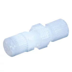 LQ1P- High Purity Fluoropolymer Fitting- Tubing Connection- Panel Mount Union Reducing - LQ1P, High Purity Fluoropolymer Fitting, Tubing Connection, Panel Mount Union Reducing
