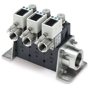 PF3WR- Digital Flow Sensor Manifold- IO-Link- Remote Return- 0.5-40 Lpm - PF3WR, Digital Flow Sensor Manifold, IO-Link, Remote Return, 0.5-40 Lpm