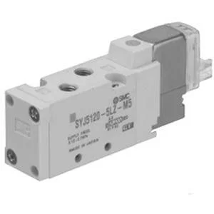 10-SYJ5000 Valve- 5 Port for Manifold Type 20P/41P/43P- Clean Series - 10-SYJ5000 Valve, 5 Port for Manifold Type 20P/41P/43P, Clean Series