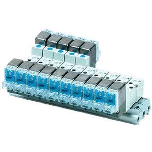 10-SS5YJ5-43- Manifold (5 Port/Base Mount)- Clean Series - 10-SS5YJ5-43, Manifold (5 Port/Base Mount), Clean Series