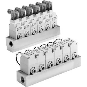 VV2Q*2- Manifold for VQ20/30 Series - VV2Q*2, Manifold for VQ20/30 Series