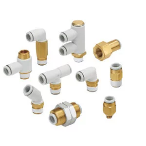 KQ2- One-touch Fitting- for Metric Size Tube- M/R/Rc Connection Thread - KQ2, One-touch Fitting, for Metric Size Tube, M/R/Rc Connection Thread KQ2- One-touch Fitting- for Metric Size Tube- M/R/Rc Connection Thread - KQ2, One-touch Fitting, for Metric Size Tube, M/R/Rc Connection Thread