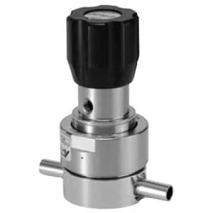 AP1200- Single Stage Regulator for Ultra High Purity- High Flow (Tied-diaphragm) - AP1200, Single Stage Regulator for Ultra High Purity, High Flow (Tied-diaphragm)