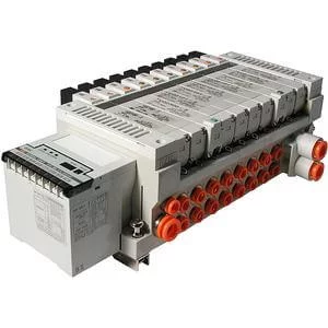 25A-VV5Q21-S- 2000 Series- Base Mounted Manifold- Plug-in- Serial Transmission Unit - 25A-VV5Q21-S, 2000 Series, Base Mounted Manifold, Plug-in, Serial Transmission Unit