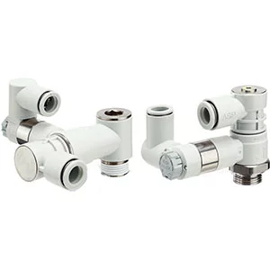 ASP- Speed Controller with Pilot Check Valve- Push-lock Type - ASP, Speed Controller with Pilot Check Valve, Push-lock Type ASP- Speed Controller with Pilot Check Valve- Push-lock Type - ASP, Speed Controller with Pilot Check Valve, Push-lock Type