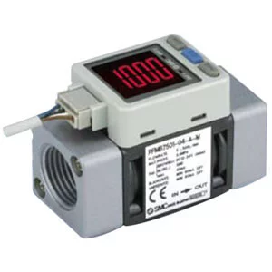 25A-PFMB- Digital Air Flow Sensor- 2-Color Display- IP40- 5-2000 Lpm- Secondary Battery - 25A-PFMB, Digital Air Flow Sensor, 2-Color Display, IP40, 5-2000 Lpm, Secondary Battery