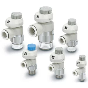 AS*2*1FSG- Speed Controller with Indicator- Elbow Type- Stainless Steel - AS*2*1FSG, Speed Controller with Indicator, Elbow Type, Stainless Steel