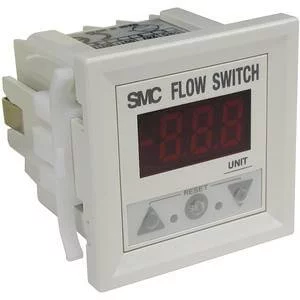 PF2W3- Digital Flow Monitor- 1-Color Display- IP40- for PF2W5 Sensors - PF2W3, Digital Flow Monitor, 1-Color Display, IP40, for PF2W5 Sensors