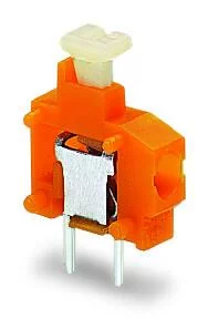 235-774 - Stackable PCB terminal block; push-button; 1.5 mm²; Pin spacing 3.81 mm; 1-pole; Push-in CAGE CLAMP®; 1,50 mm²; blue