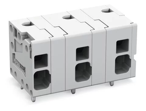 2624-1503 - PCB terminal block; 4 mm²; Pin spacing 11.5 mm; 3-pole; Push-in CAGE CLAMP®; 4,00 mm²; gray 2624-1503 - PCB terminal block; 4 mm²; Pin spacing 11.5 mm; 3-pole; Push-in CAGE CLAMP®; 4,00 mm²; gray