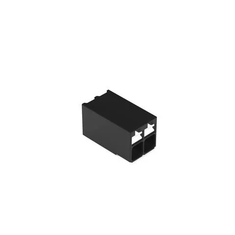 2086-1202/700-000/997-604 - SMD PCB terminal block; push-button; 1.5 mm²; Pin spacing 3.5 mm; 2-pole; Push-in CAGE CLAMP®; 1,50 mm²; black