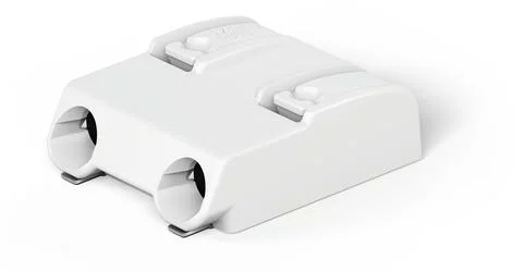 2060-852/998-404 - SMD PCB terminal block; push-button; Push-in CAGE CLAMP; AWG 24 - 18; Pin spacing 8 mm; 2-pole; in tape-and-reel packaging; white