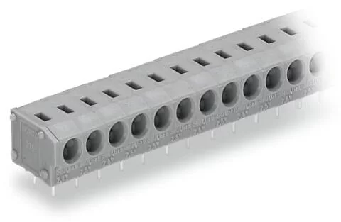 235-409 - PCB terminal block; 2.5 mm²; Pin spacing 5/5.08 mm; 9-pole; PUSH WIRE®; 2,50 mm²; gray 235-409 - PCB terminal block; 2.5 mm²; Pin spacing 5/5.08 mm; 9-pole; PUSH WIRE®; 2,50 mm²; gray