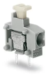 235-401/331-000 - Stackable PCB terminal block; push-button; 1.5 mm²; Pin spacing 5/5.08 mm; 1-pole; Push-in CAGE CLAMP®; 1,50 mm²; gray 235-401/331-000 - Stackable PCB terminal block; push-button; 1.5 mm²; Pin spacing 5/5.08 mm; 1-pole; Push-in CAGE CLAMP®; 1,50 mm²; gray