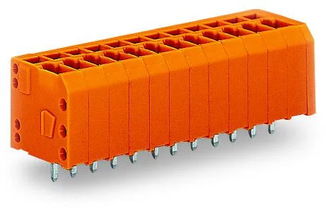739-339 - PCB terminal block; 1.5 mm²; Pin spacing 3.81 mm; 9-pole; CAGE CLAMP®; 1,50 mm²; orange