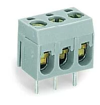 237-113 - PCB terminal block; 2.5 mm²; Pin spacing 10 mm; 2-pole; 2,50 mm²; gray