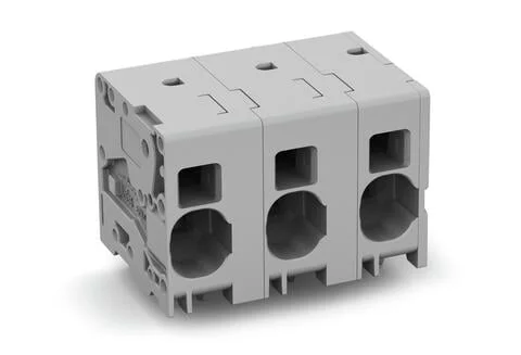 2636-1355 - PCB terminal block; Push-in CAGE CLAMP; AWG 18 - 4; Pin spacing 15 mm; double pinning; 5-pole; side entry; gray 2636-1355 - PCB terminal block; Push-in CAGE CLAMP; AWG 18 - 4; Pin spacing 15 mm; double pinning; 5-pole; side entry; gray