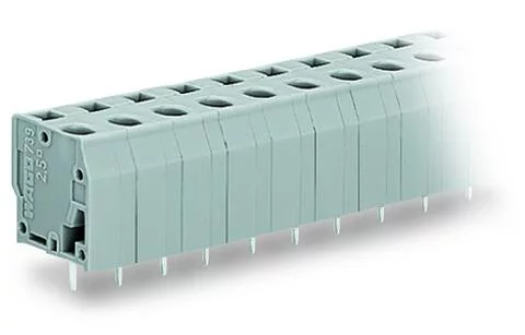 739-204 - PCB terminal block; 2.5 mm²; Pin spacing 7.5 mm; 4-pole; CAGE CLAMP®; 2,50 mm²; gray