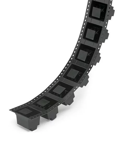 236-403/334-604/997-405 - THR PCB terminal block; 2.5 mm²; Pin spacing 5 mm; 3-pole; CAGE CLAMP®; in tape-and-reel packaging; commoning option; 2,50 mm²; black