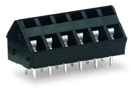 236-403/334-604 - THR PCB terminal block; 2.5 mm²; Pin spacing 5 mm; 3-pole; CAGE CLAMP®; commoning option; 2,50 mm²; black