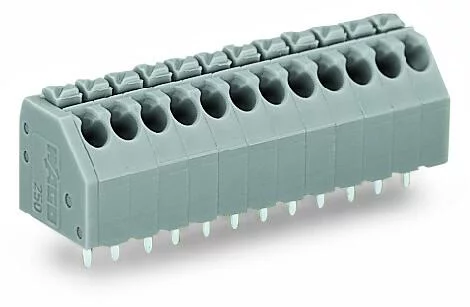 250-106/000-023 - PCB terminal block; push-button; 1.5 mm²; Pin spacing 3.5 mm; 6-pole; Push-in CAGE CLAMP®; 1,50 mm²; green