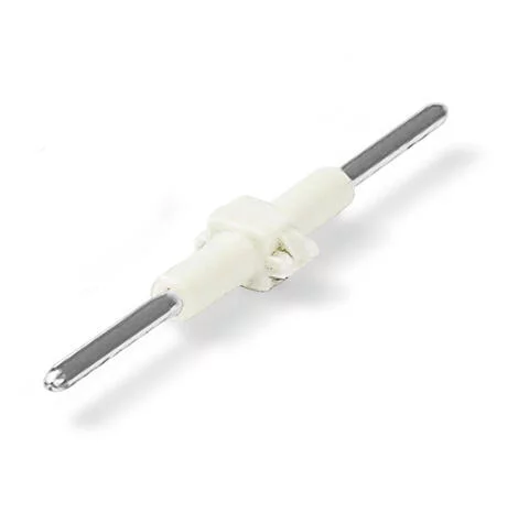 2060-951/028-000 - Board-to-Board Link; Pin spacing 4 mm; 1-pole; Length: 28 mm; white