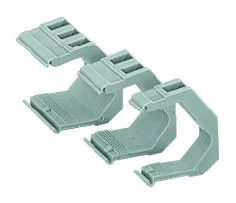 826-156 - Retaining clip; 2-pole; gray