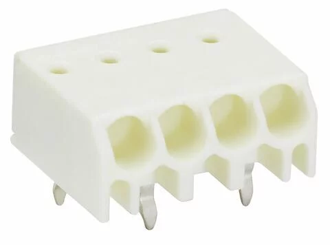 744-392 - PCB terminal block; 1.5 mm²; Pin spacing 3.5 mm; 2-pole; PUSH WIRE®; 1,50 mm²; white