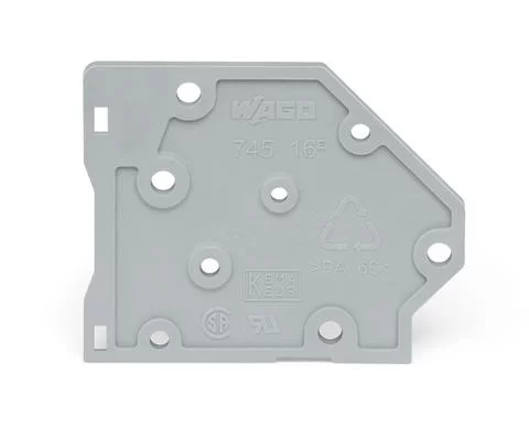 745-500 - End plate; gray