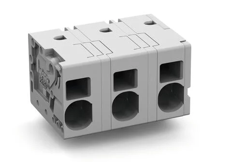 2626-1353 - PCB terminal block; Pin spacing 12.5 mm; double pinning; 3-pole; Push-in CAGE CLAMP®; gray