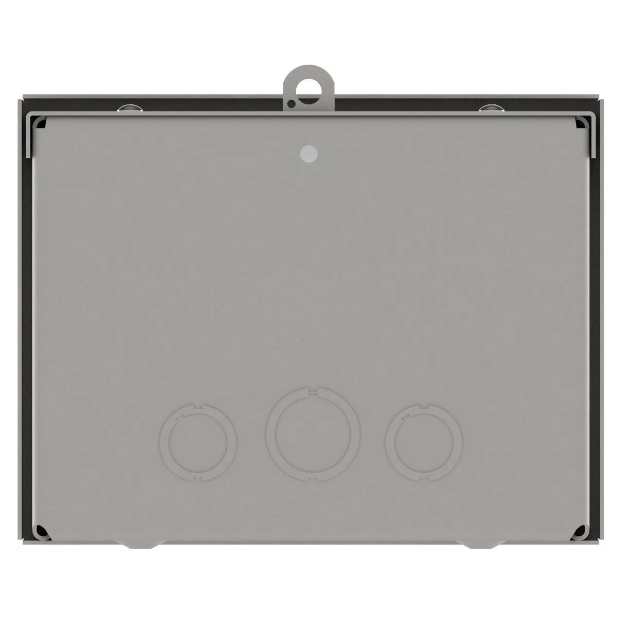 RSC060606 - N3R Screw-Cover Wall-Mount 6X6X6 Carbon Steel - Gray