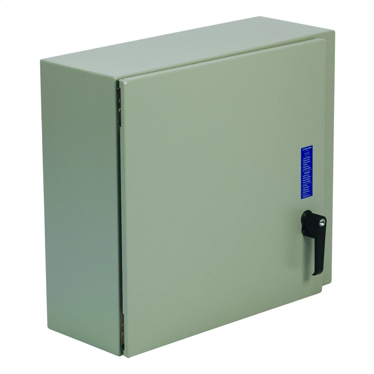 N412483812CD - N412 Single Door Flanged Disconnect Ultimate 48X38X12 Carbon Steel - Gray