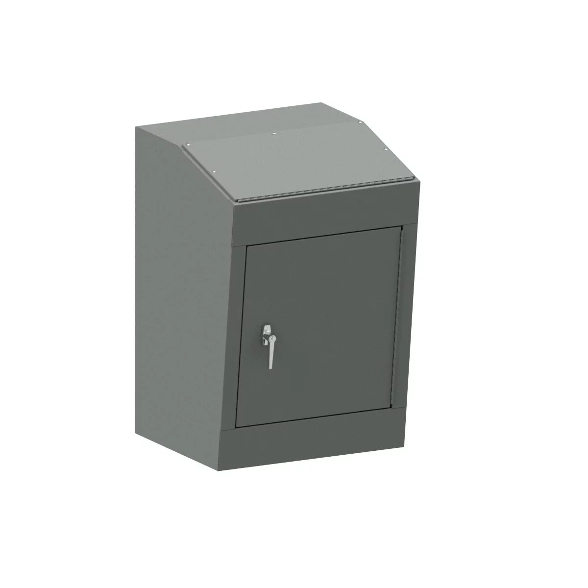 WC1224B - N12 Single Door Console Body 36X24X20 Carbon Steel - Gray