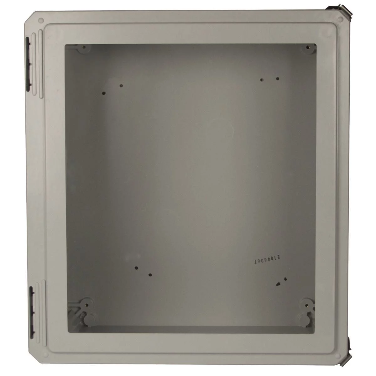 HW-181610CHTLW - NEMA 4X Continuous Hinge Link Lock With Window 18X16X10 Fiberglass-Opaque