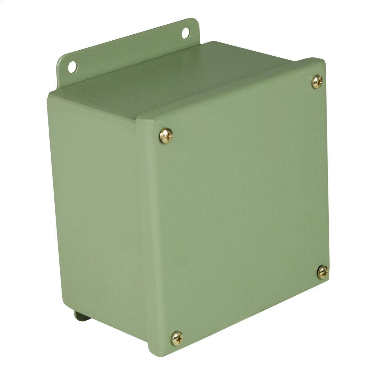 B040404SC - N12 JIC Screw-Cover 4X4X4 Carbon Steel - Gray