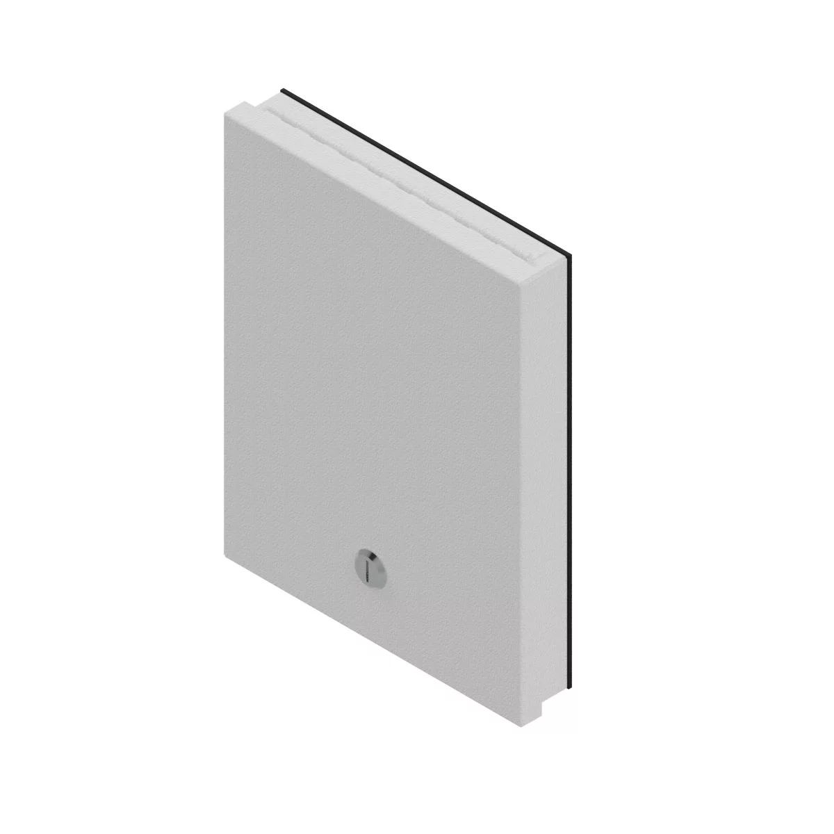 DHMICVP - HMI Blank Drive Cover Plate 13X10 - White Textured