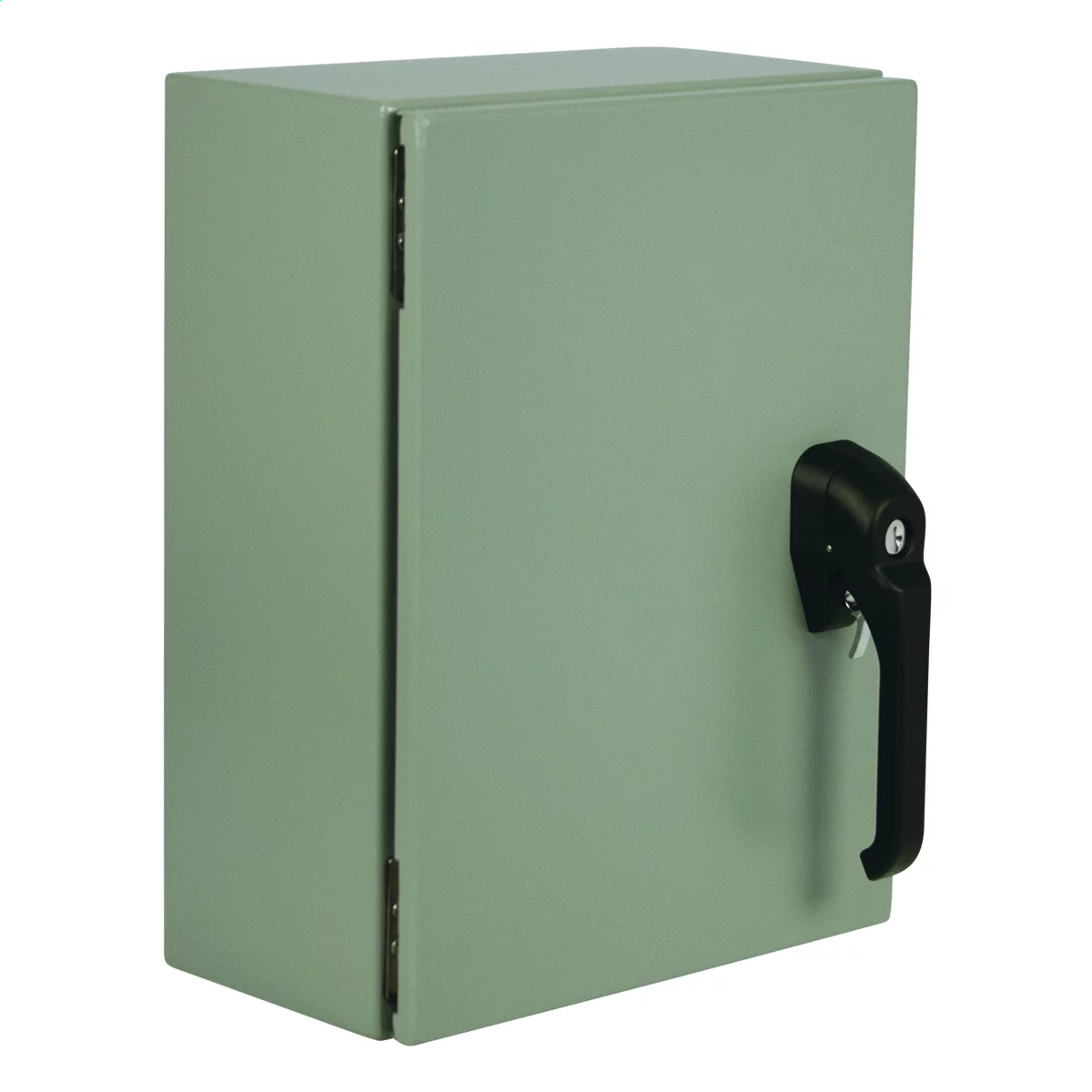 N4121616061PTC - N412 Single Door Wall-Mount Ultimate 1-Point Handle 16X16X6 Carbon Steel - Gray